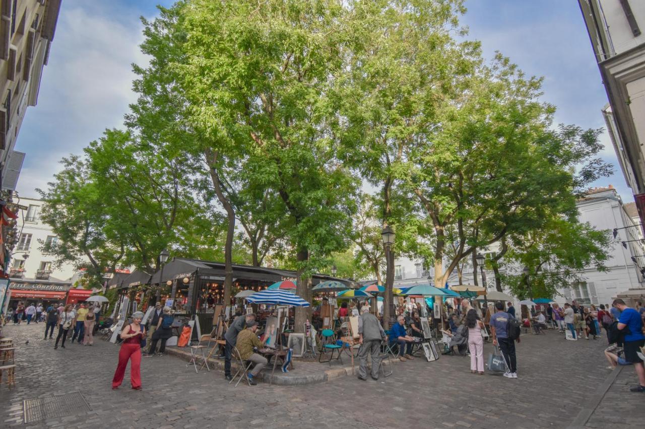 T1 Prestige Paris Montmartre Exterior foto